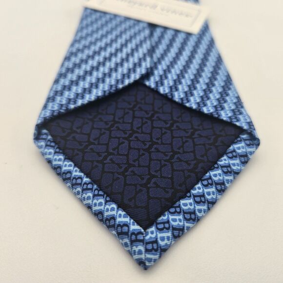 NWT Vineyard Vines Men's Limited-Edition Blue Silk Tie - Bessemer Trust 3.5x58 - Picture 6 of 8